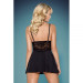 Бебидолл Obsessive 810-BAB-1 babydoll & thong black S/M