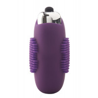 Ерекційне кільце з вібрацією Dream Toys FLIRTS COCKRING PURPLE