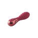 Мини вибратор рельефный Dream Toys Dinky Mini Vibrator Jody F бордовый, 12 см х 3.2 см