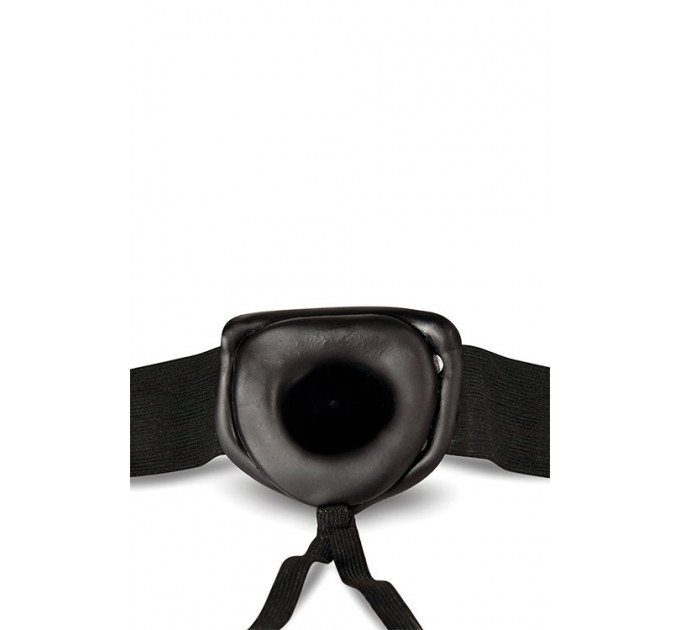 Страпон чоловічий Dr. SKIN 6INCH HOLLOW STRAP ON, BLACK