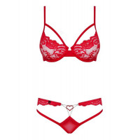 Комплект Obsessive 829-SET-3 SET S / M червоний