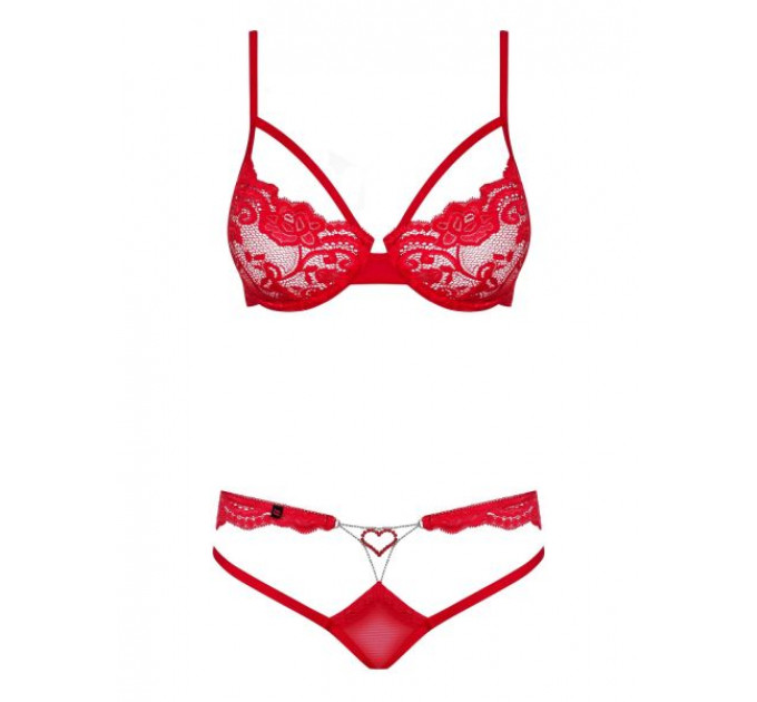 Комплект Obsessive 829-SET-3 SET S/M красный