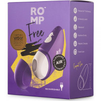 Вакуумний кліторальний стимулятор Romp Free Violet