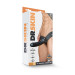 Страпон чоловічий Dr. SKIN 6INCH HOLLOW STRAP ON, BLACK