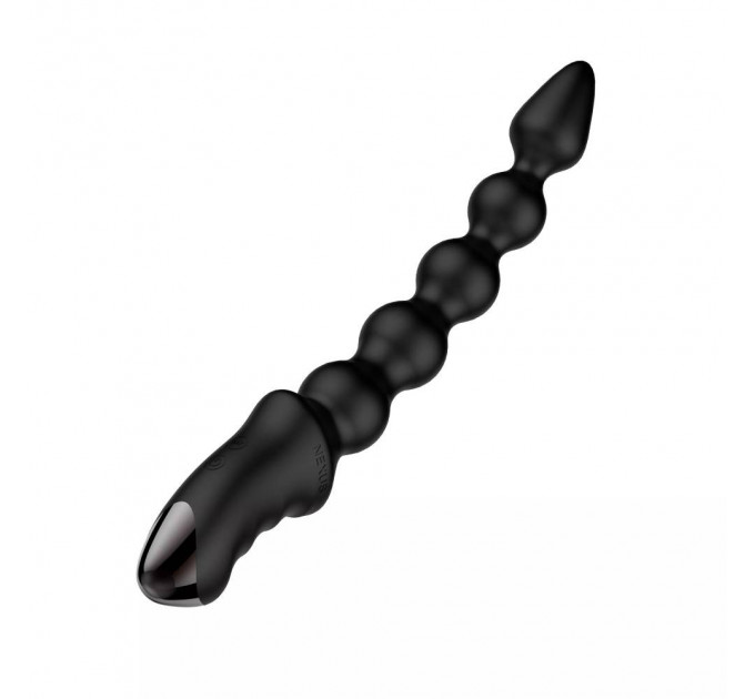 Анальная елочка с вибрацией Nexus Bendz черная, 29.2 х 3.6 см