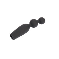 Анальна пробка CHISA Black Mont Vibrating Booty Beads з вібруючими бусинами