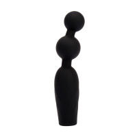 Анальна пробка CHISA Black Mont Vibrating Booty Beads з вібруючими бусинами
