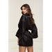 Атласный халат ALL SATIN ROBE BLACK, OS