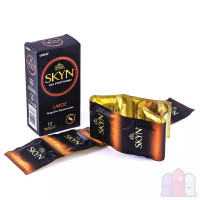 БЕЗЛАТЕКСНІ ПРЕЗЕРВАТИВИ ВЕЛИКОГО РОЗМІРУ SKYN LARGE (ціна за 5 шт)
