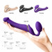 Безремневий страпон з вібрацією, Strap On Me-Strapless Vibrating, фіолетовий, 19 х 3.7 см