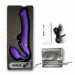 Безремневий страпон з вібрацією, Strap On Me-Strapless Vibrating, фіолетовий, 19 х 3.7 см