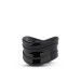 Ерекційна насадка Stay Hard Beef Ball Stretcher Snug чорна, 3.8 см