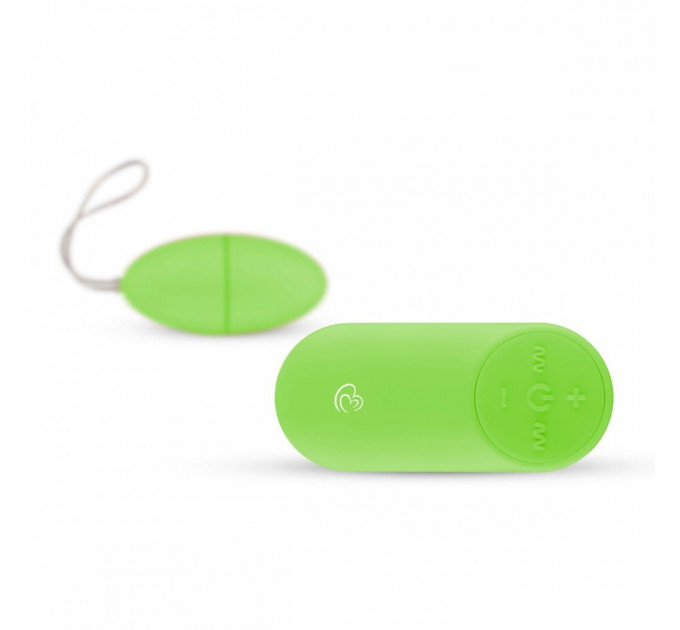 Вибраируйте с пультом Easytoys Remote Control Vibrating Egg, зеленое
