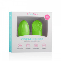 Віброяйце з пультом Easytoys Remote Control Vibrating Egg, зелене