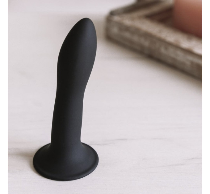 Фалоімітатор термореактивний Adrien Lastic Hitsens 5 чорний