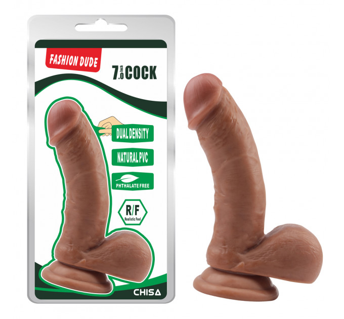 Фалоимитатор мулат Chisa Fashion Dude 7 Cock