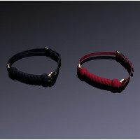 Кляп в форме жгута с узлами UPKO Desire for Mouth Bondage Collection, красный
