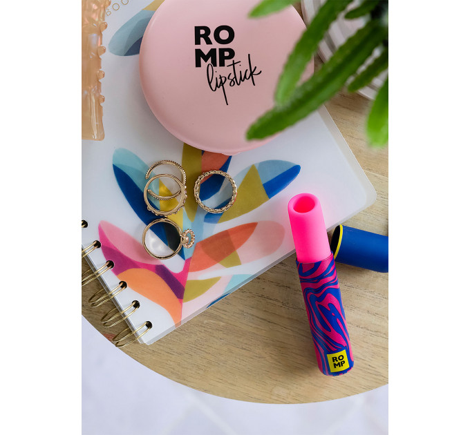 Клиторальный вибратор Romp Lipstick в виде губной памады, розовый