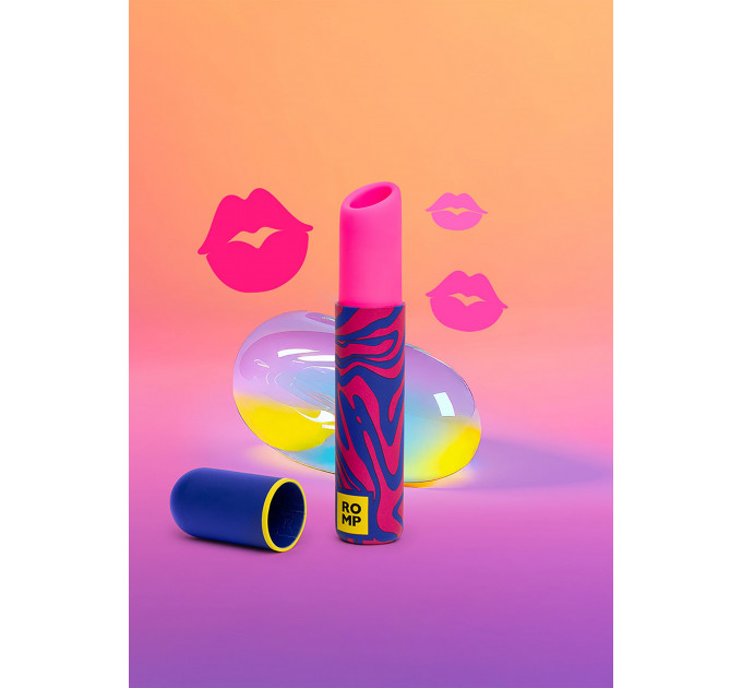 Клиторальный вибратор Romp Lipstick в виде губной памады, розовый