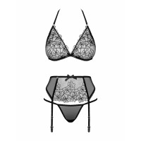 Комплект Obsessive UNIQUELLA THREE PIECES SET S/M