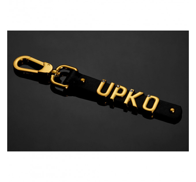 Кожанный Брелок ручной работы UPKO