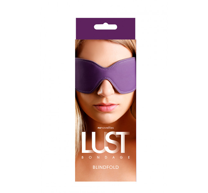 Маска на глаза NS Novelties LUST BONDAGE BLINDFOLD PURPLE