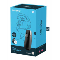 Мастуробатор із вібрацією SATISFYER MEN VIBRATION+ BLACK