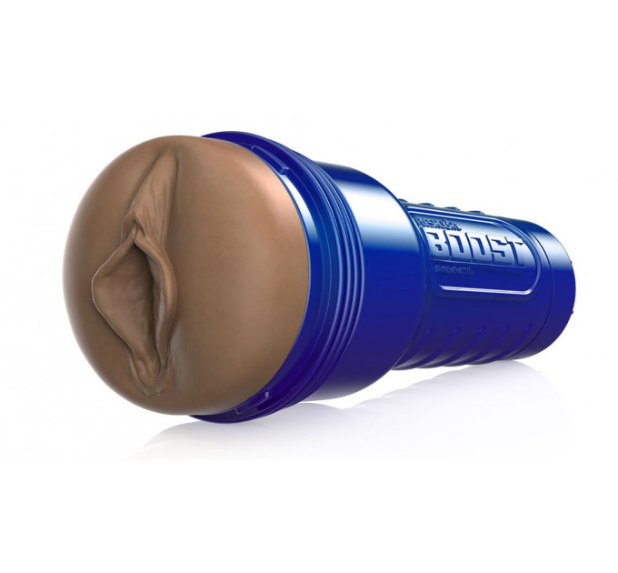 Мастурбатор вагина в колбе Fleshlight Boost Bang MD Flesh (RP), коричневый