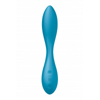 Мульти вібратор універсальний SATISFYER G-SPOT FLEX 1 блакитний