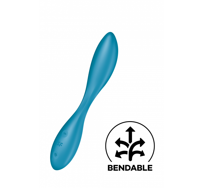 Мульти вибратор SATISFYER G-SPOT FLEX 1 PETROL