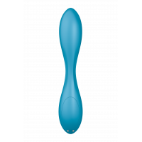 Мульти вібратор універсальний SATISFYER G-SPOT FLEX 1 блакитний
