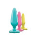 Набор анальных пробок NS Novelties FIREFLY TRAINER KIT MULTICOLOR