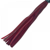 Плеть з петлею на рукояті Sex & Mischief бордова, 33 см - Enchanted Flogger