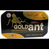 Препарат для потенции,,Золотой муравей,,USA Gold Ant (цена за упаковку,10 таблеток+10 капсул)
