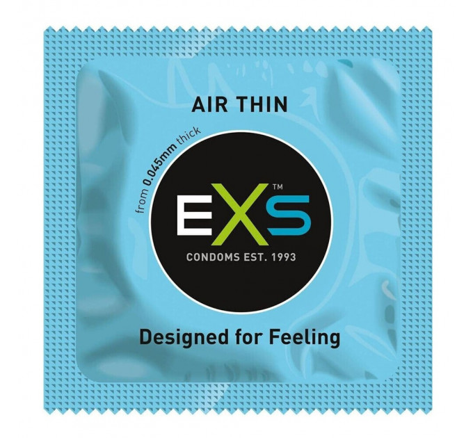 Презервативи EXS Air Thin Feel із латексу високої якості (ціна за упаковку, 12 шт.)