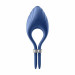 Регульоване ерекційне кільце з вібрацією Satisfyer Duelist blue