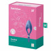 Регульоване ерекційне кільце з вібрацією Satisfyer Duelist blue