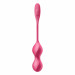 Вагинальные шарики с вибрацией Satisfyer Love Birds 2 работающие от приложения, розовые