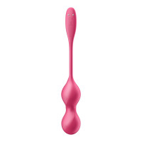 Вагинальные шарики с вибрацией Satisfyer Love Birds 2 работающие от приложения, розовые