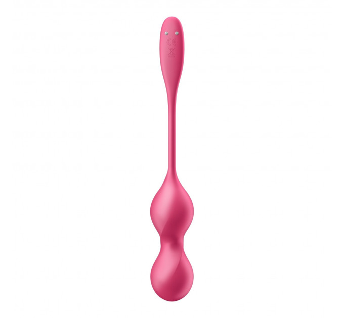 Вагинальные шарики с вибрацией Satisfyer Love Birds 2 работающие от приложения, розовые