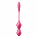 Вагинальные шарики с вибрацией Satisfyer Love Birds 2 работающие от приложения, розовые