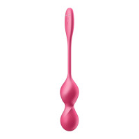 Вагинальные шарики с вибрацией Satisfyer Love Birds 2 работающие от приложения, розовые