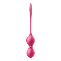 Вагинальные шарики с вибрацией Satisfyer Love Birds 2 работающие от приложения, розовые