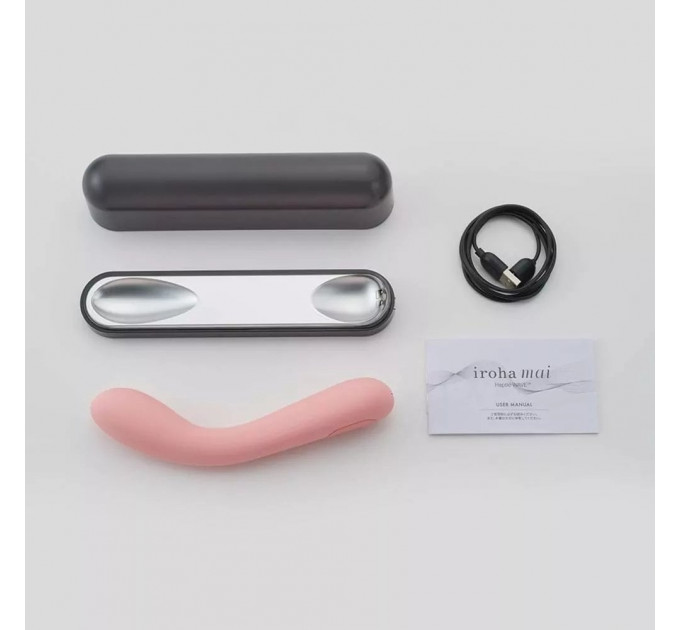 Вибратор музыкальный Iroha Mai Toki Tenga, медицинский силикон, розовый