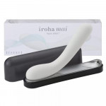 Вибратор нереалистичный с технологией Haptic WAVE™ iroha mai Tenga белый, 17.4 х 3.3 с
