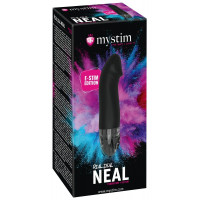 Вибратор точки G с электростимуляцией Mystim Real Deal Neal eStim, черный