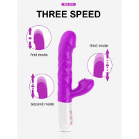 Вібратор Silicone Tongue 10 Function