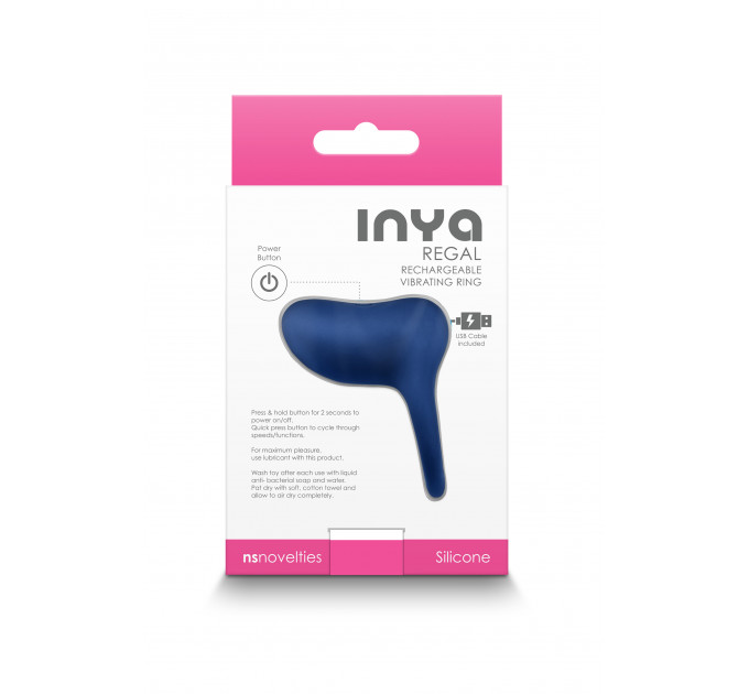 Віброкільце NS Novelties INYA REGAL BLUE