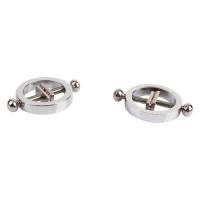 Затискачі для сосків Chisa Sins Inquisition Teeth Bite Nipple Clamps, сріблясті