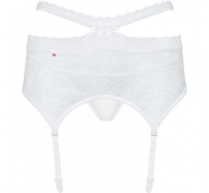 Пояс для чулок Swanita L/XL Obseeeive белые